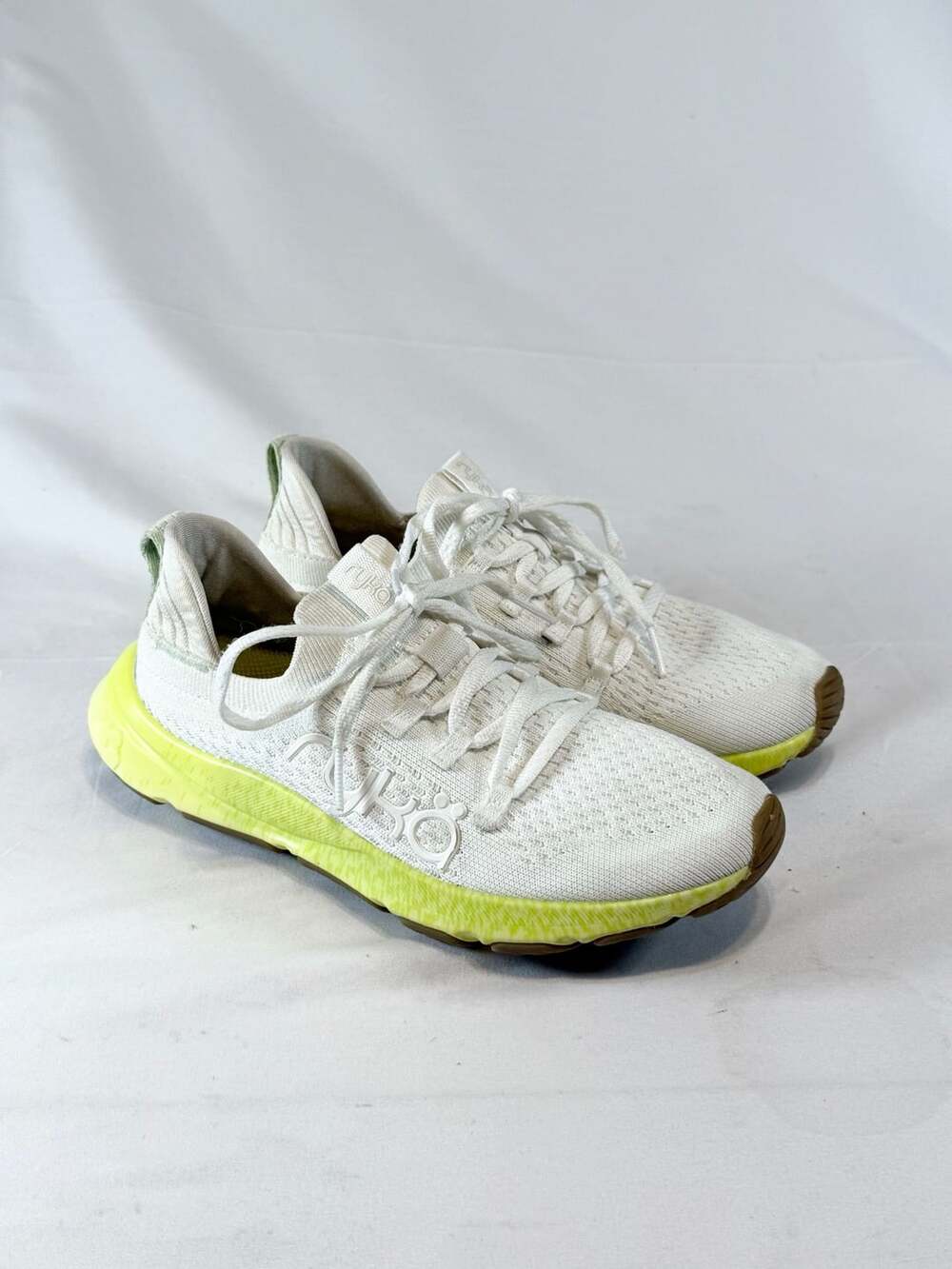 Ryka Revolution RZ1 White Lime Running Shoes Tenniscore Quiet Luxury Athleisure